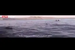 هجوم مردم و مسافران به سواحل دریاچه ارومیه + ویدئو