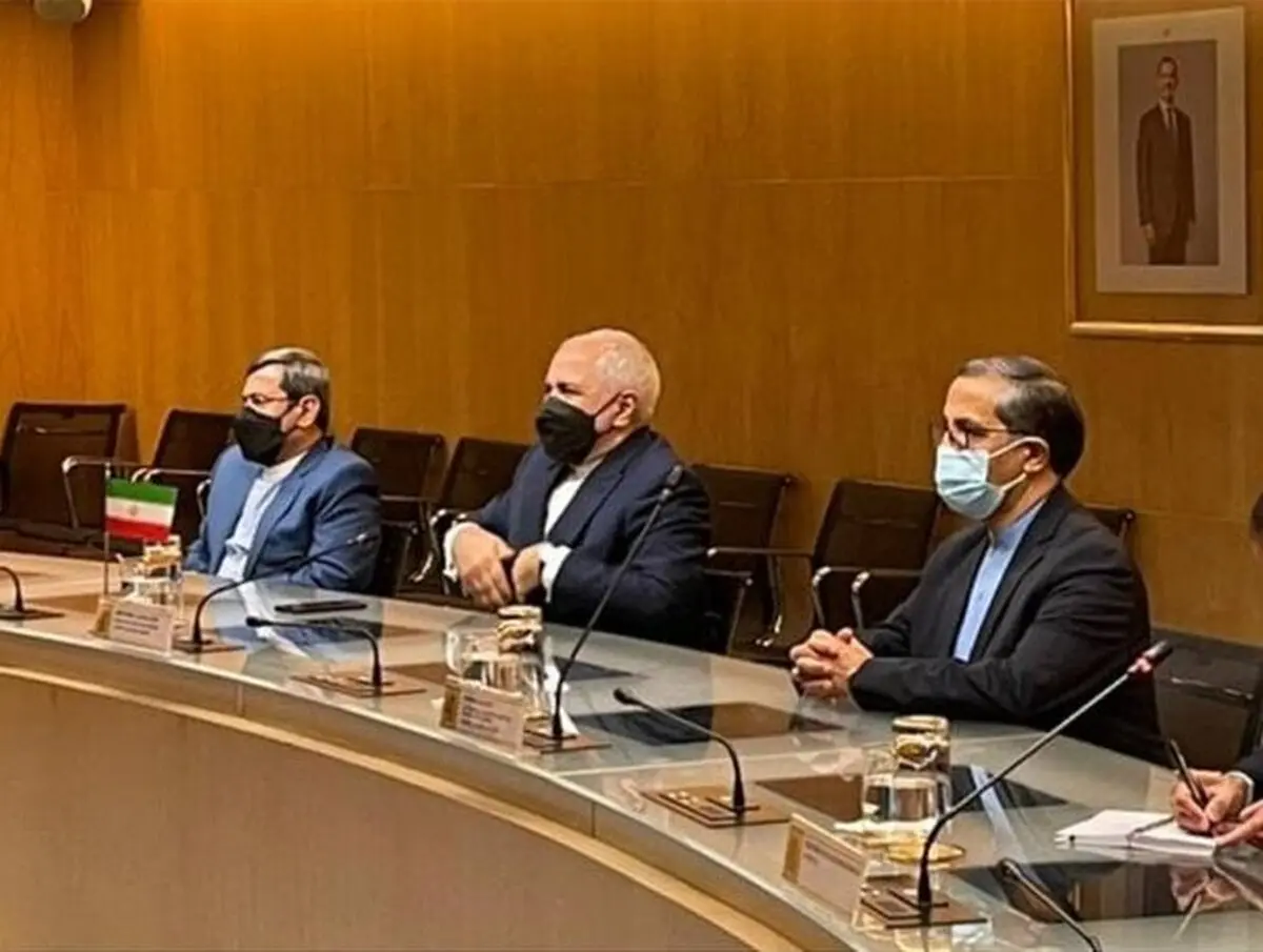 دیدار ظریف با وزیر صنعت اسپانیا +عکس 