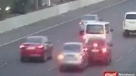 سانحه دردناک رانندگی در ابوظبی+ویدئو 