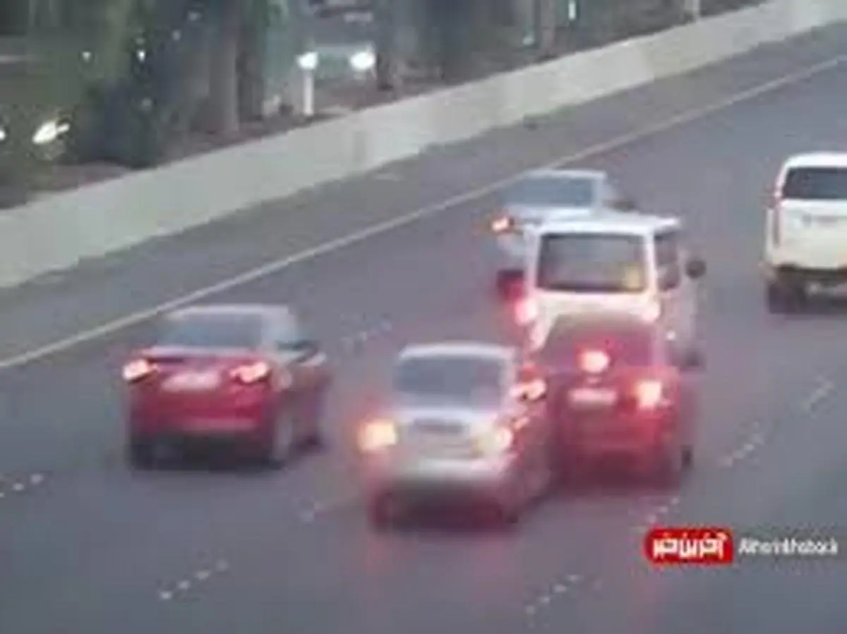 سانحه دردناک رانندگی در ابوظبی+ویدئو 