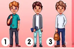 آزمون شناسایی پسر فقیر |  یک نابغه می تواند در 5 ثانیه پسر فقیر را شناسایی کند!