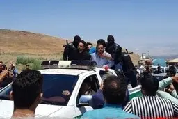 گرداندن متجاوزان و آدم‌ربایان در خیابان‌های مرند!+ویدئو