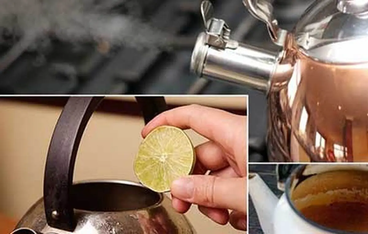 یکبار برای همیشه یاد بگیر چطوری با آبلیمو رسوب کتری رو از بین ببری! | اینطوری دیگه نیاز به مواد شیمیایی نداریم! | روش از بین بردن رسوب کتری با آبلیمو + ویدئو