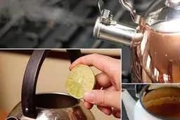 یکبار برای همیشه یاد بگیر چطوری با آبلیمو رسوب کتری رو از بین ببری! | اینطوری دیگه نیاز به مواد شیمیایی نداریم! | روش از بین بردن رسوب کتری با آبلیمو + ویدئو