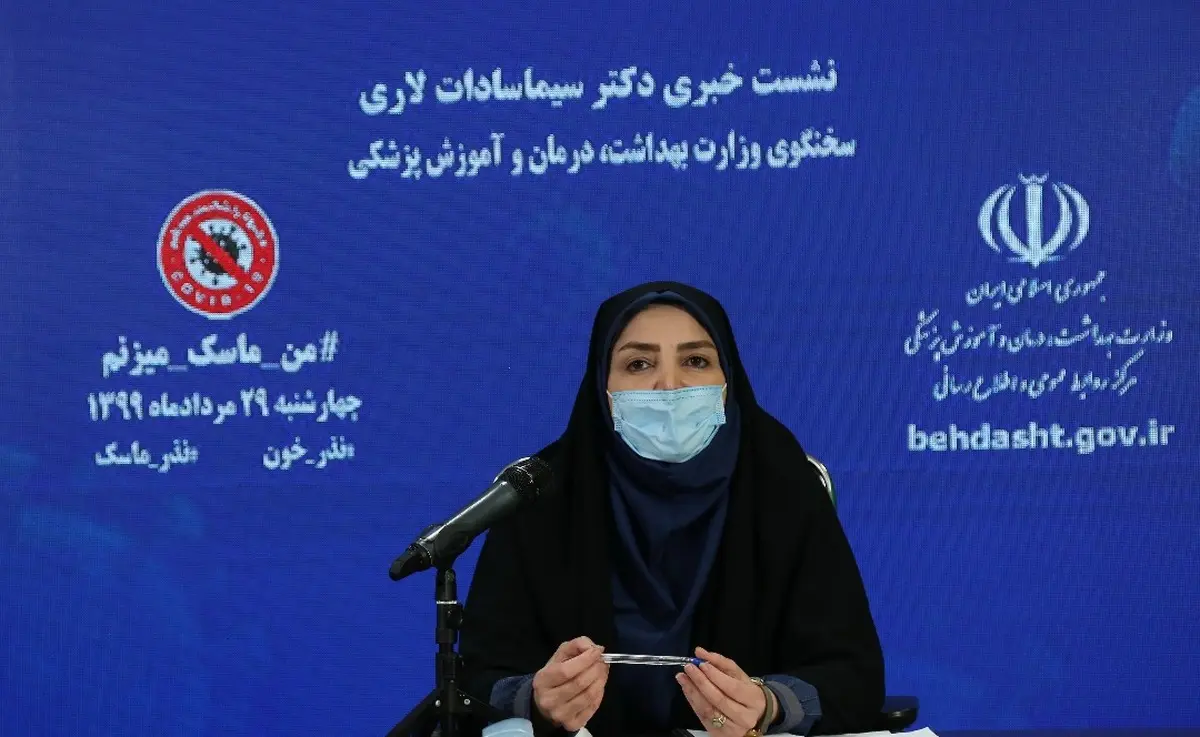 ۳۰۷ فوتی و ۱۸۱۳۳ ابتلای جدید کرونا در کشور