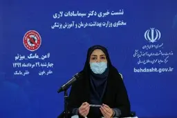 ۳۰۷ فوتی و ۱۸۱۳۳ ابتلای جدید کرونا در کشور