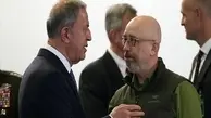 وزرای دفاع ترکیه و اوکراین گفتگو کردند
