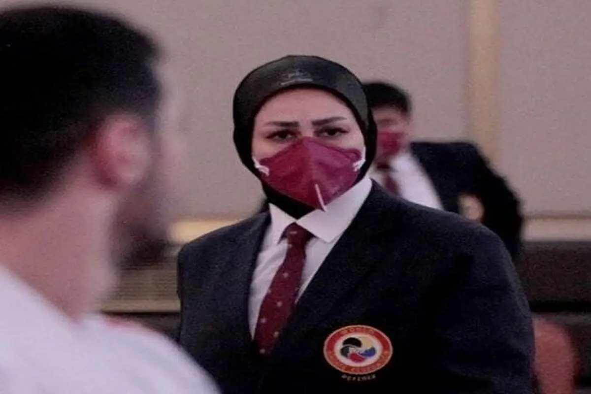 داور بانوی ایرانی عضو هیات ژوری لیگ جهانی کاراته شد 