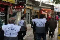 تشکیل اولین گروه "تذکر لسانی" مردانه در خیابان‌های کشور + تصویر