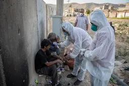 ضدعفونی پاتوق معتادان متجاهر 