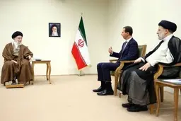 دیدار بشار اسد با حضرت آیت الله خامنه ای