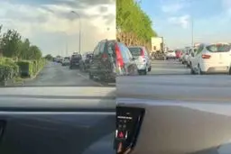 مردم پاریس میزان اشتیاق خود را به فست‌فود ثابت کردند