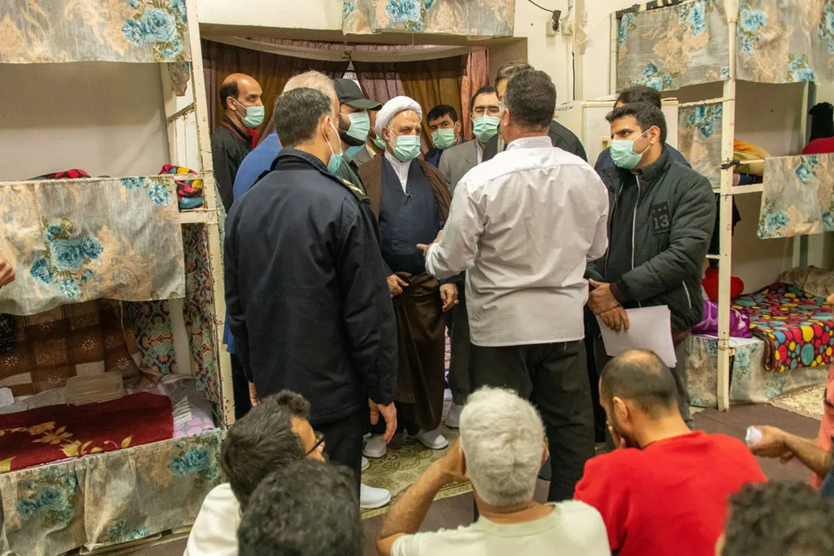 بازدید سه ساعته از پیش اعلام نشده محسنی اژه‌ای از زندان ساری در ساعات تحویل سال ۱۴۰۱ + ویدئو