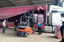  صادرات اولین محموله کپسول‌های آتش نشانی
