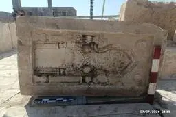 کشف محراب تاریخی در محوطه جهانی پاسارگاد
