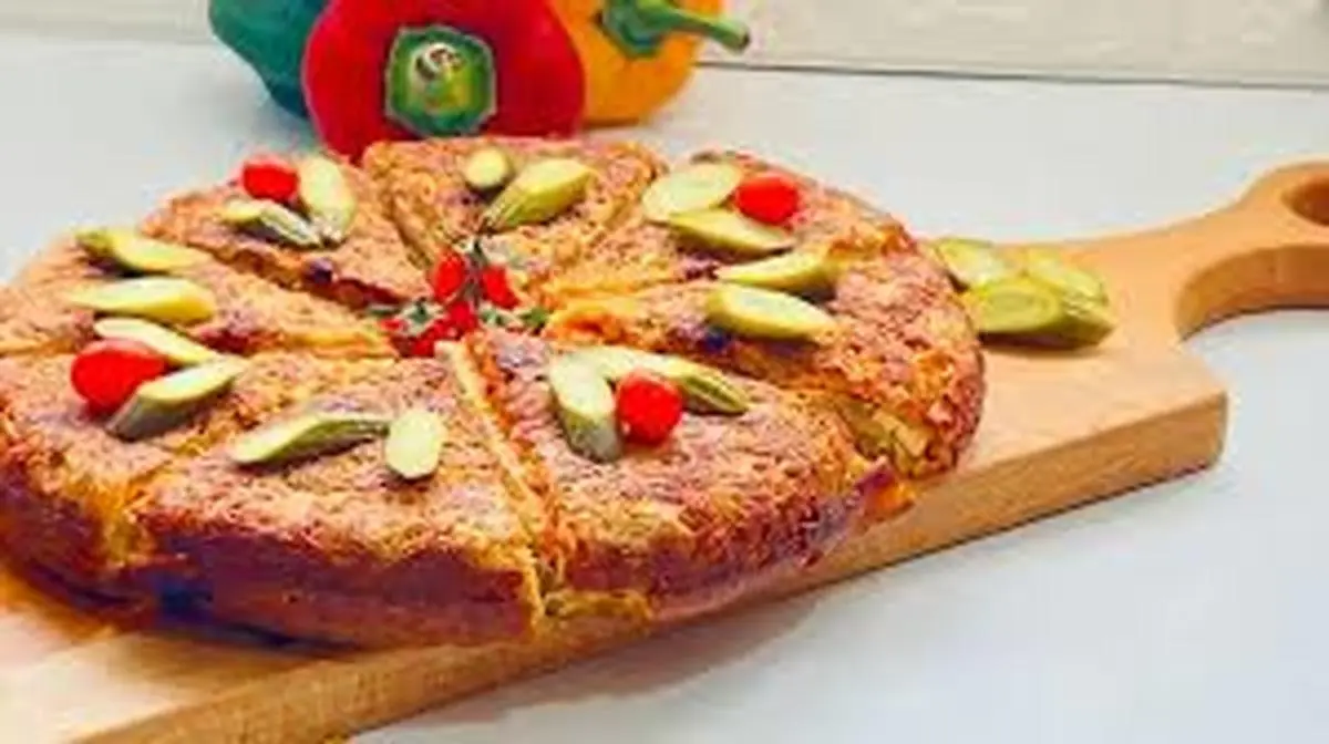  کوکوی پیتزایی سه‌سوته | طعمی ایتالیایی با مزه ایرانی +ویدئو