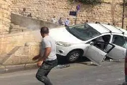 شهرک‌نشین اسرائیلی یک فلسطینی را در قدس با ماشین زیر گرفت
