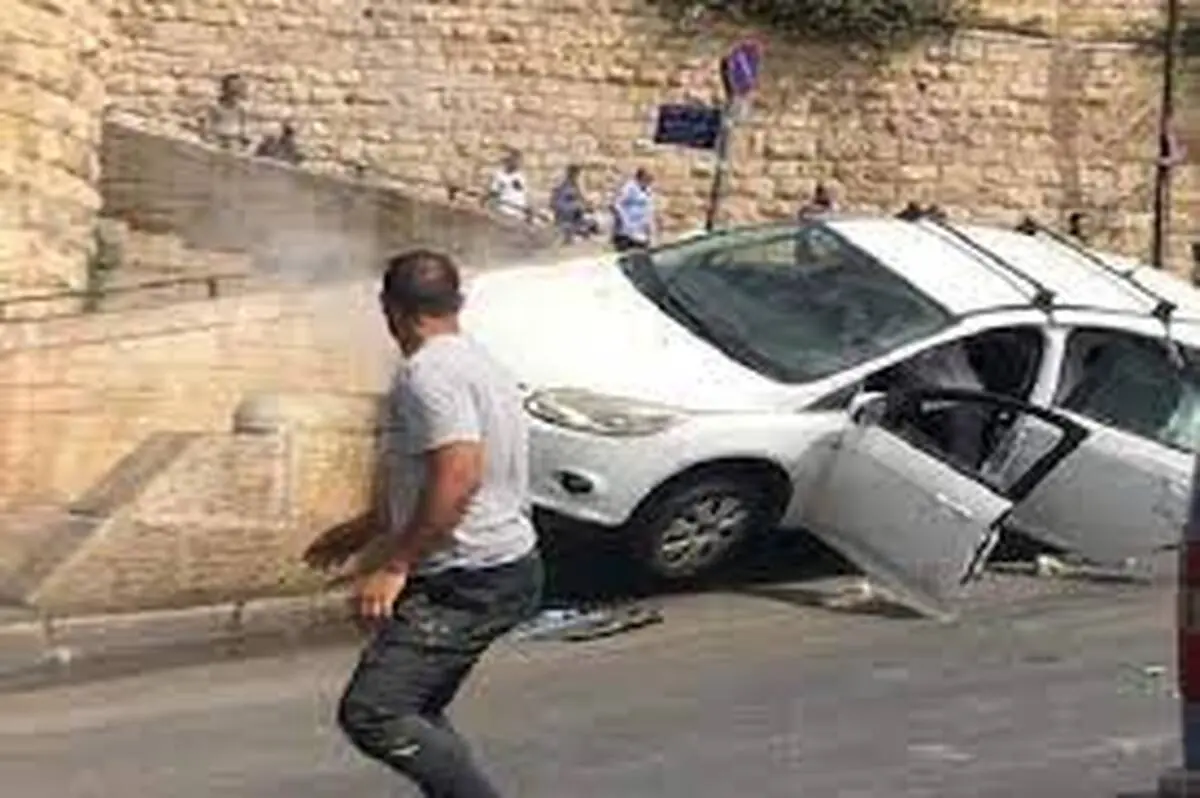 شهرک‌نشین اسرائیلی یک فلسطینی را در قدس با ماشین زیر گرفت
