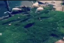 فیلمی از درون ویلای اشرافی و باغ‌ وحش شخصی حسن میرکاظمی + ویدئو