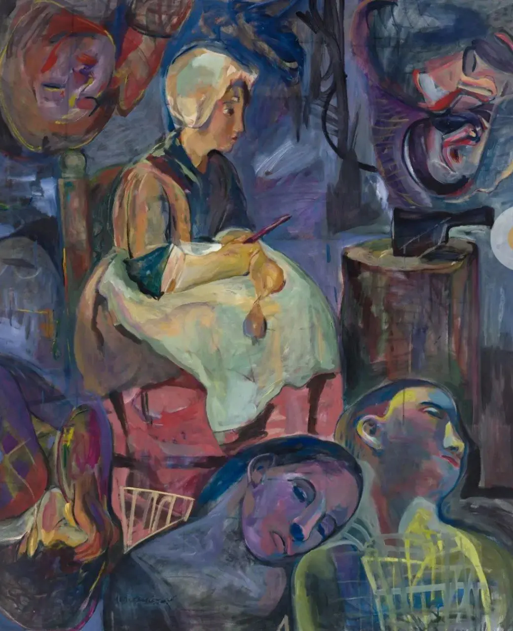 نمایشگاه نقاشی "خواب‌ها" اثر محمدعلی بنی‌اسدی در گالری اُ