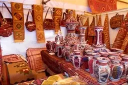 نمایشگاه‌های صنایع دستی در مازندران برپا می‌شود 