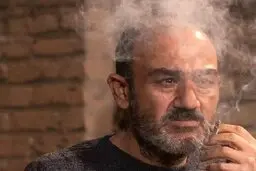 چهره مهران غفوریان در «بی پدر» + عکس