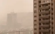 ورود گرد و غبار به تهران + ویدیو