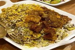 این باقالی پلو با گردن خوشمزه رو تو خونه درست کن | طرز تهیه باقالی پلو با گردن +ویدیو