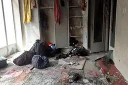 ده نفر در آتش کینه یک جوان ۱۹ ساله سوختند! | در طی این حادثه آتش سوزی ۳ نفر فوت و ۷ نفر مجروح شدند