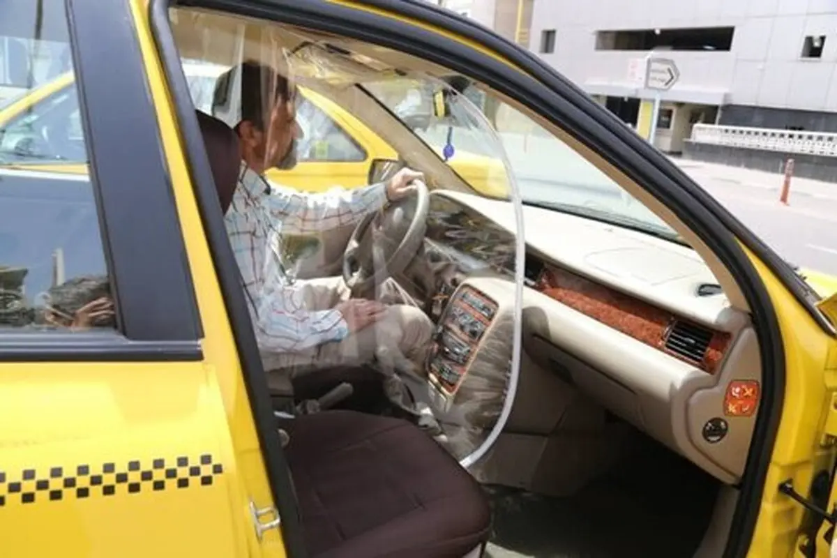 نصب فضاهای جداکننده راننده و مسافر در تاکسی‌های پایتخت