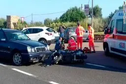 تصادف وحشتناک جرج کلونی