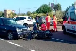 تصادف وحشتناک جرج کلونی