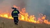 یک و نیم هکتار از اراضی شمیرانات در آتش سوخت
