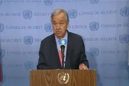 ابراز امیدواری دبیر کل سازمان ملل برای تشکیل دولت فراگیر در افغانستان