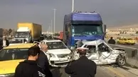 تصادف زنجیره‌ای‌ جاده تبریز را خونین کرد! | ۳ کشته در تبریز 