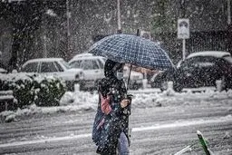  تداوم فعالیت سامانه بارشی | برف و کولاک ۱۹ استان را فرا می گیرد 