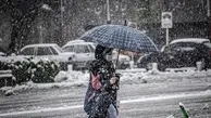  تداوم فعالیت سامانه بارشی | برف و کولاک ۱۹ استان را فرا می گیرد 