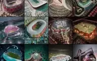 امکانات فوق‌العاده ورزشگاه الثمامه قطر؛ +فیلم