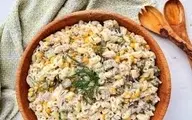 طرز تهیه سالاد ماکارونی مجلسی | سالاد ماکارونی و برای مهمانی با این رسپی درست کن