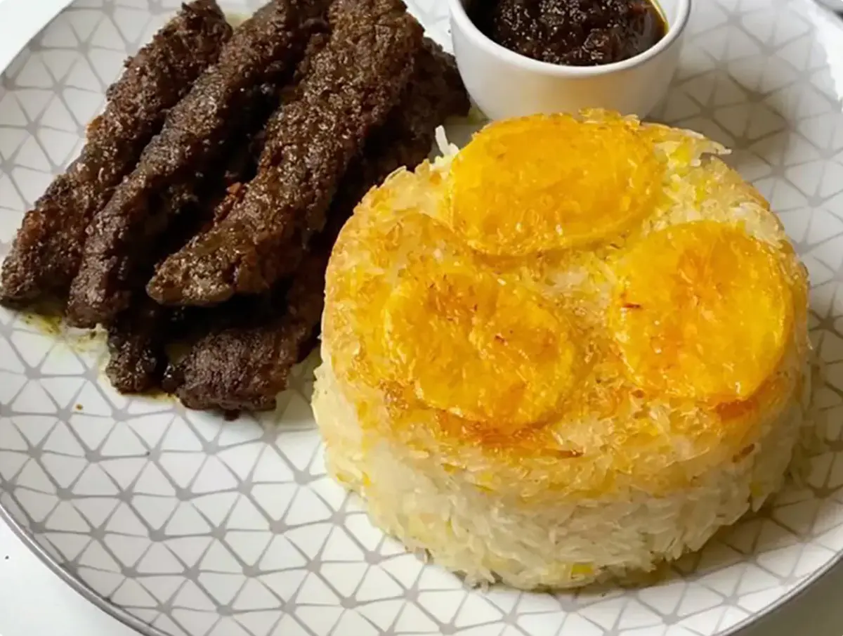 ناهار  کباب تابه ای ترش درست کن محشر میشه | طرز تهیه کباب تابه ای ترش خوشمزه و مجلسی با طعمی بی نظیر