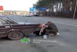 هدف قراردادن غیرنظامیان در حومه کی‌یف توسط نظامیان روس+ویدئو