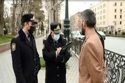 جمهوری آذربایجان منع رفت و آمد عمومی اعلام کرد 