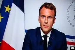 سخنرانی نخست مکرون بعد از پیروزی در انتخابات 