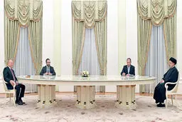  جزییات دیدار پوتین و رئیسی 