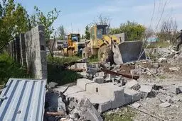 ۱۱۳ ساخت و ساز غیرمجاز در کرج تخریب شد 