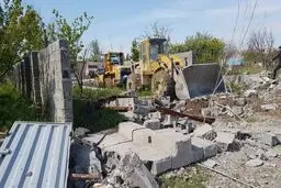 ۱۱۳ ساخت و ساز غیرمجاز در کرج تخریب شد 