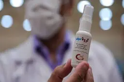 اولین اسپری ضدکرونای ایرانی رونمایی شد 