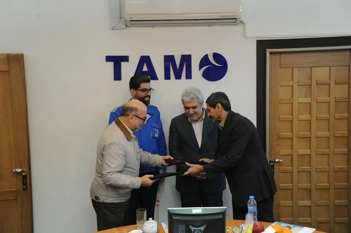 امضای تفاهم‌نامه مشارکت در حوزه حمل و نقل پیشرفته با شرکت تام