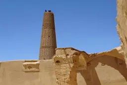  تاریخانه دامغان یادگاری از عهد ساسانی +عکس