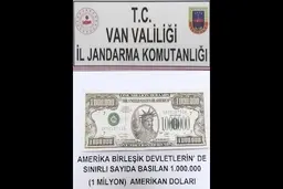 کشف اسکناس یک میلیون دلاری در ترکیه